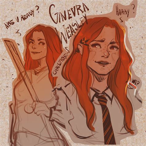 ginevra weasley|ginny weasley fanart.